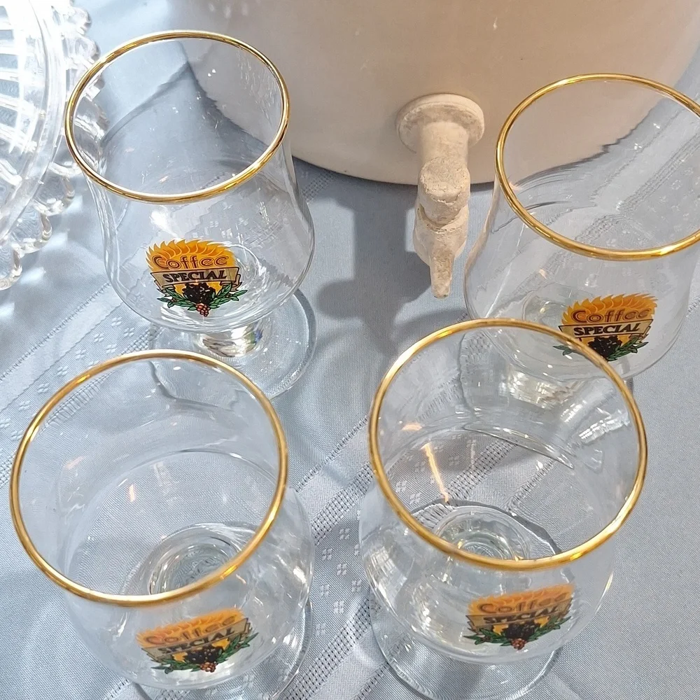 Bar Coffee Specials glasses